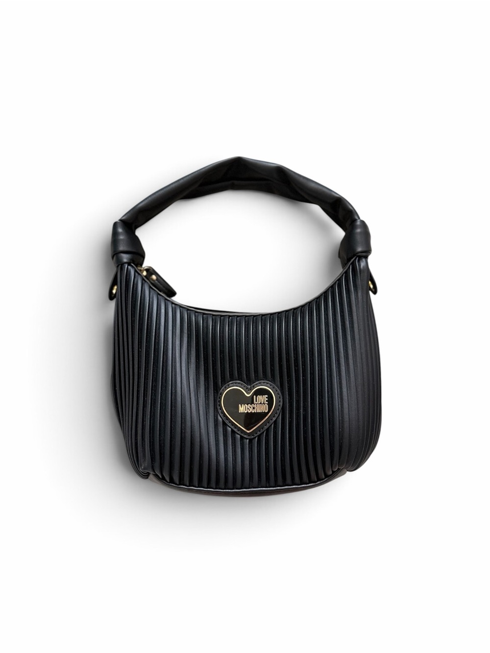 Love Moschino Borsa Pleated Rosso Shoulder Bag